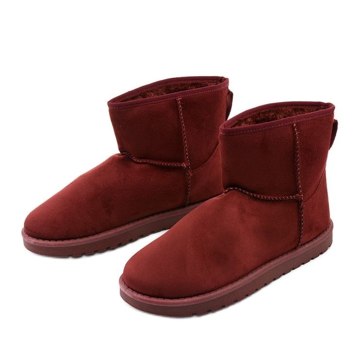 Stivali isolati Loraven emu rossi rosso 2