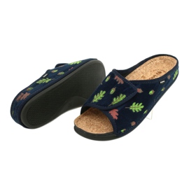 Scarpe da donna Inblu 155D115 blu navy verde 4