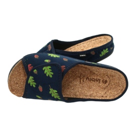 Scarpe da donna Inblu 155D115 blu navy verde 5