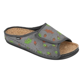 Scarpe da donna Inblu 155D116 grigio multicolore verde 1