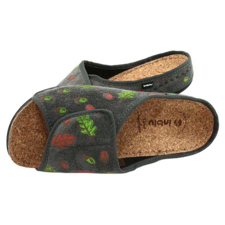 Scarpe da donna Inblu 155D116 grigio multicolore verde 5