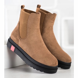 Seastar Stivali sulla piattaforma cachi verde 1