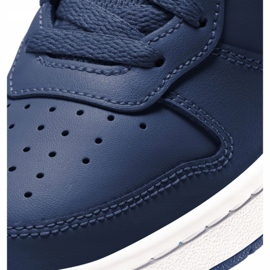 Nike Court Borough Low 2 (GS) Jr BQ5448-401 scarpe beige blu navy 1