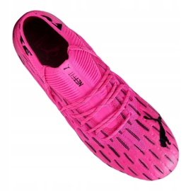 Scarpe da calcio Puma Future 6.1 Netfit Fg / Ag M 106179-03 rosa, nero rosa 2