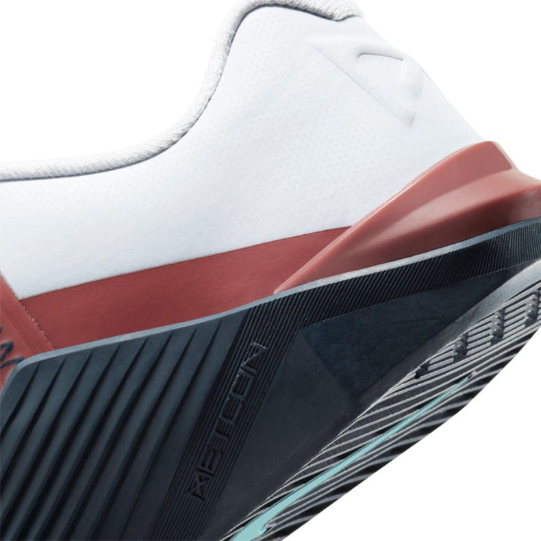 Scarpa da allenamento Nike Metcon 6 M CK9388-040 bianco nero rosso grigio verde 1