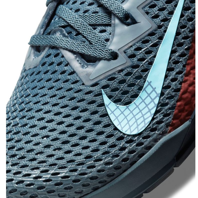 Scarpa da allenamento Nike Metcon 6 M CK9388-040 bianca nero rosso grigio verde 2