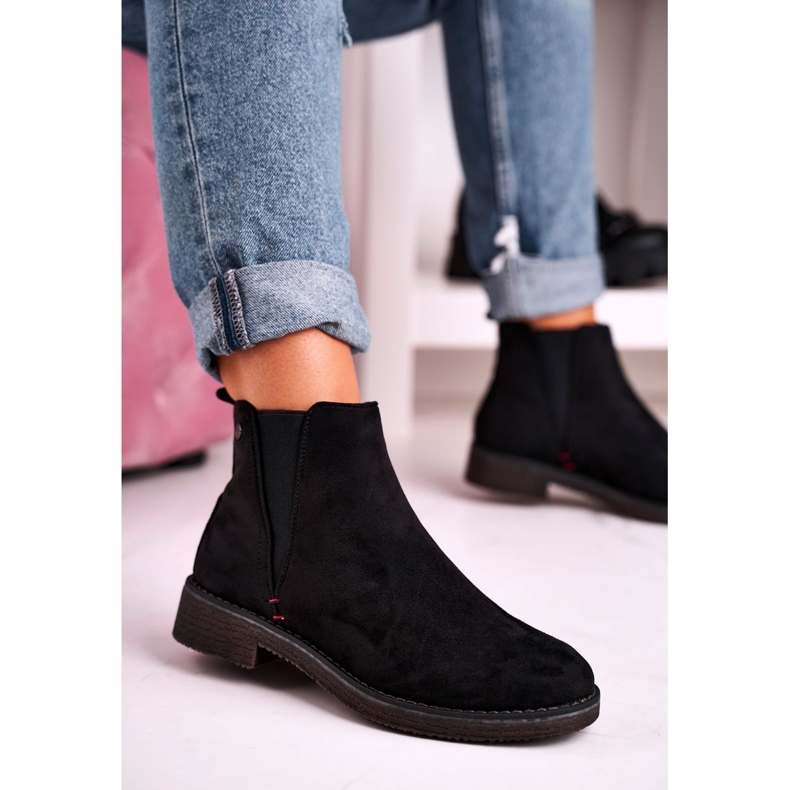 Stivaletti Jodhpur Classic da Donna Scamosciato Nero Erica 2