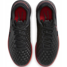 Scarpa da calcio Nike Tiempo Legend 8 Academy Ic Junior AT5735 060 nero rosso nero 1