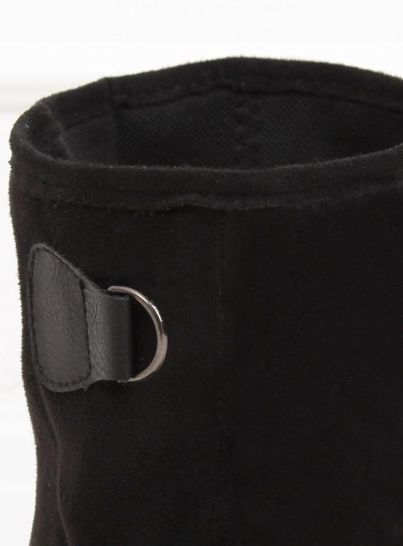 Stivali neri da donna J19-97 Black Ii Quality nero 1