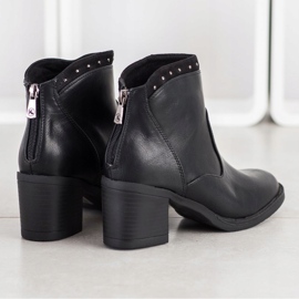 Kylie Stivali casual in ecopelle nero 1