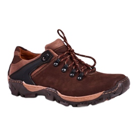 Bednarek Polish Shoes Scarpe da trekking da uomo in pelle marrone Bednarek 1