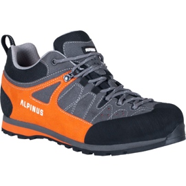 Pedule trekking Alpinus The Ridge Low Pro antracite-arancio GR43298 nero arancia grigio 1