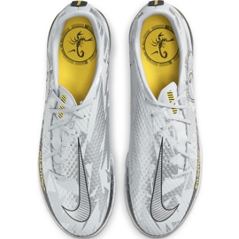 Nike Phantom Gt Scorpion Academy Tf DA2262 001 scarpe da calcio argento argento 1