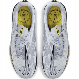 Nike Phantom Gt Scorpion Academy Tf Junior DA2282 001 scarpe da calcio argento argento 1