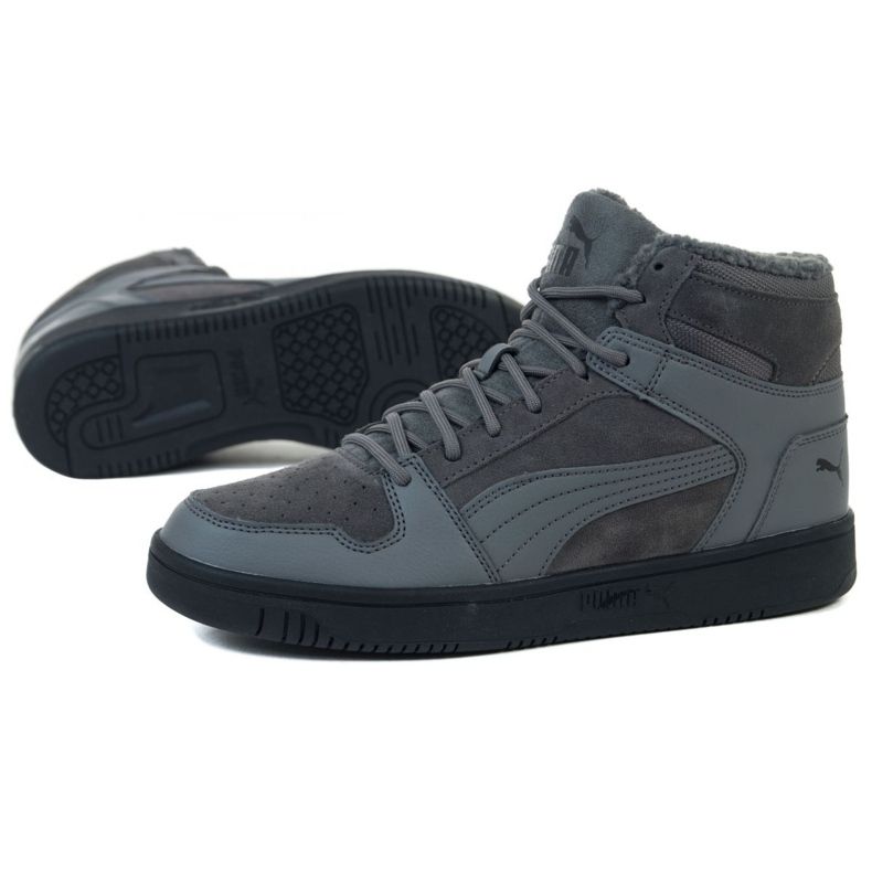Puma Rebound Layup Sd Fur M 369831 02 grigio 1