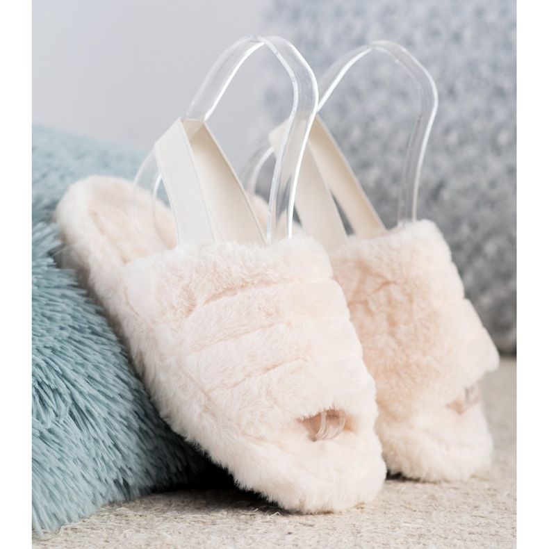 Seastar Pantofole Calde Con Pelliccia beige 1