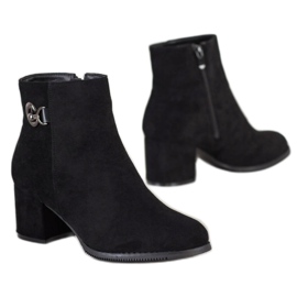 J. Star Stivali con tacco alto nero 1