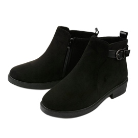 Stivali bassi in camoscio nero di Neriris 2