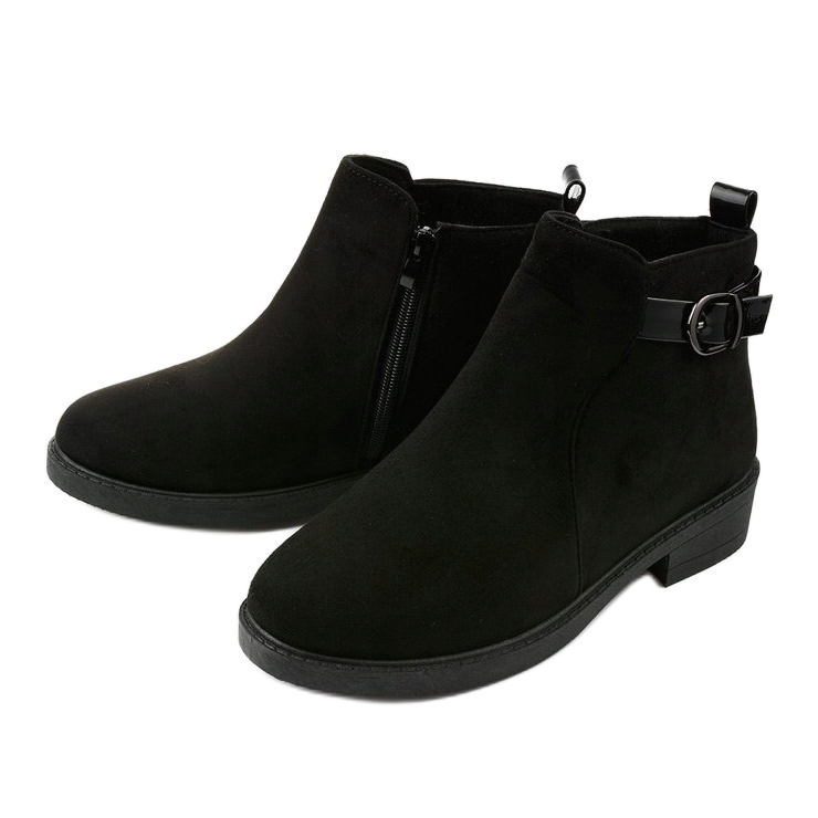 Stivali bassi in camoscio nero di Neriris 2