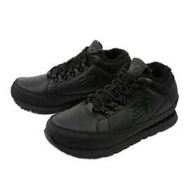 Scarpe sportive da uomo isolate Greenfury nere nero 2