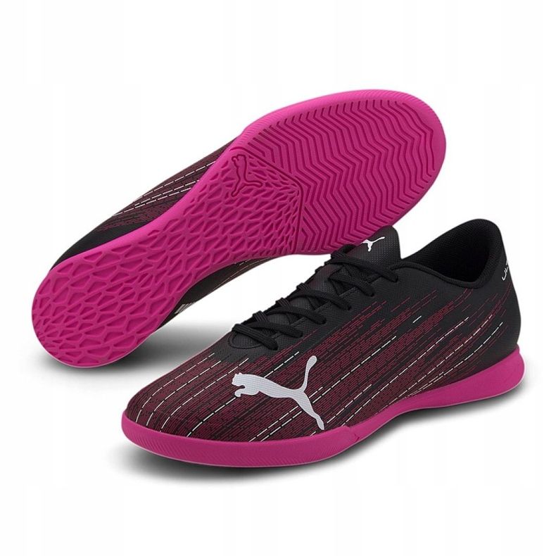 Scarpe da calcio Puma Ultra 4.1 It M 106096 05 nero, nero, rosa nero 1