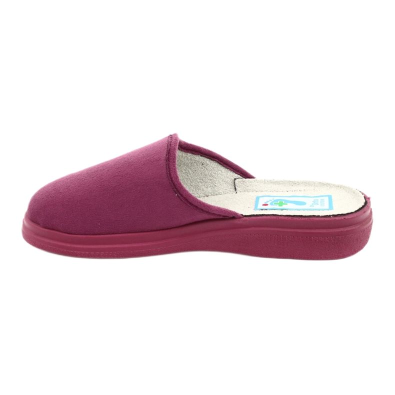 Ciabatte da donna in pu Befado 132D014 rosa 1