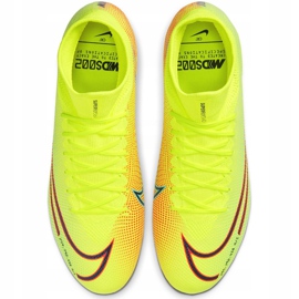 Nike Mercurial Superfly 7 Pro Mds Fg BQ5483 703 scarpe da calcio bianco, nero, rosa giallo 1