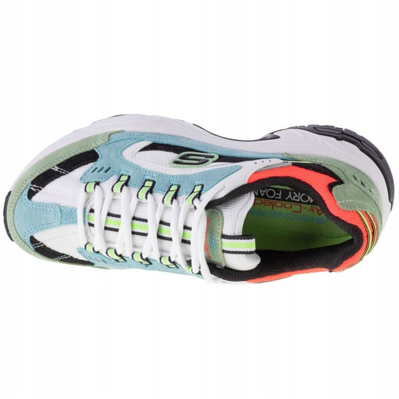 Scarpe Skechers Stamina-Sugar Rock W 13452-BLGR blu multicolore 2