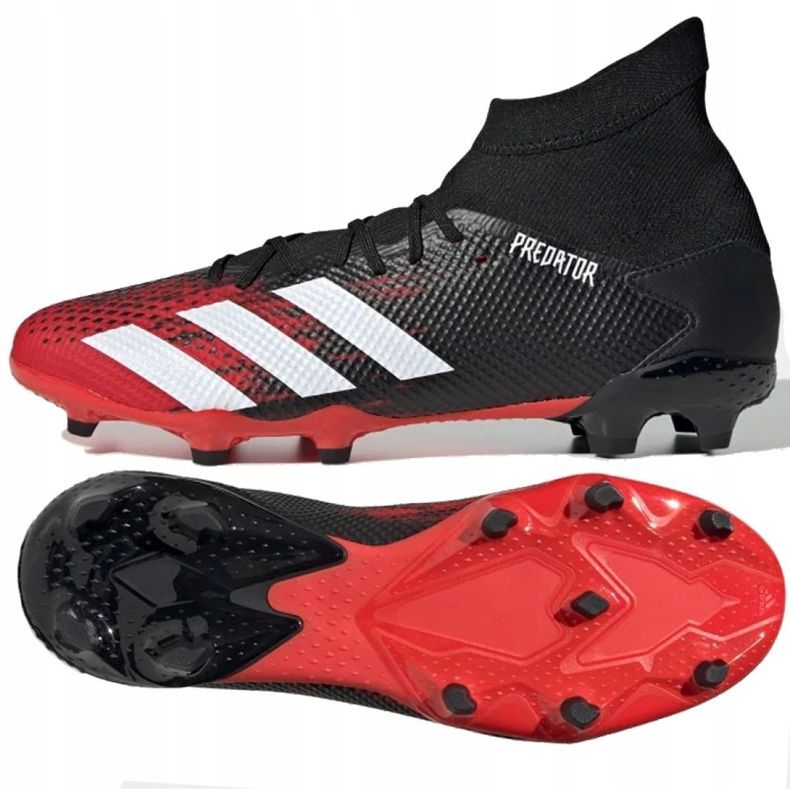 Scarpe da calcio Adidas Predator 20.3 Fg EE9555 nero 4