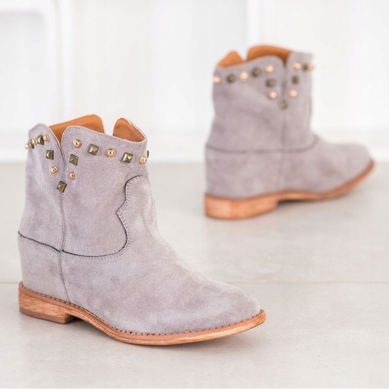 Bella Paris Calde cowgirl grigie grigio 2