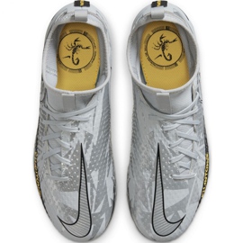 Nike Phantom Gt Scorpion Academy Dynamic Fit FG / MG Jr DA2287 001 scarpe da calcio blu grigio 1