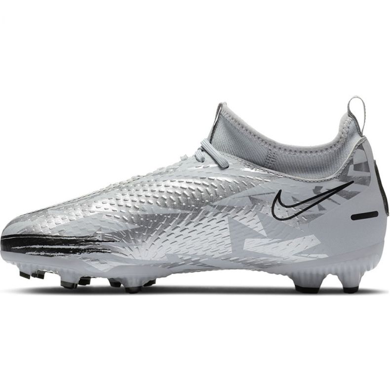 Nike Phantom Gt Scorpion Academy Dynamic Fit FG / MG Jr DA2287 001 scarpe da calcio blu grigio 2