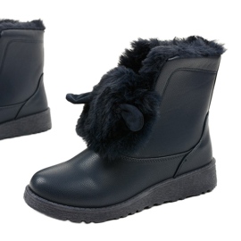 Stivali isolanti blu navy di Alrindra 1