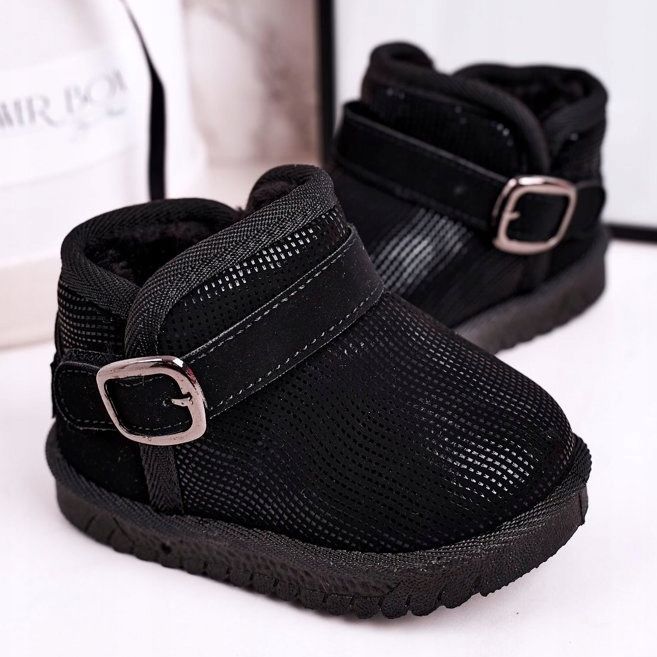 Maiqi Stivali Da Neve Per Bambini Con Pelliccia Black Dreamy nero 2