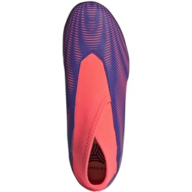 Scarpe da calcio Adidas Nemeziz.3 Ll Tf Junior viola-rosa EH0584 1