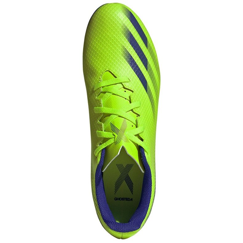 Scarpe da calcio Adidas X Ghosted.4 FxG verde EG8194 1
