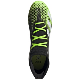 Scarpe calcio adidas Predator 20.3 Sg nere e verdi EH2904 multicolore nero 1