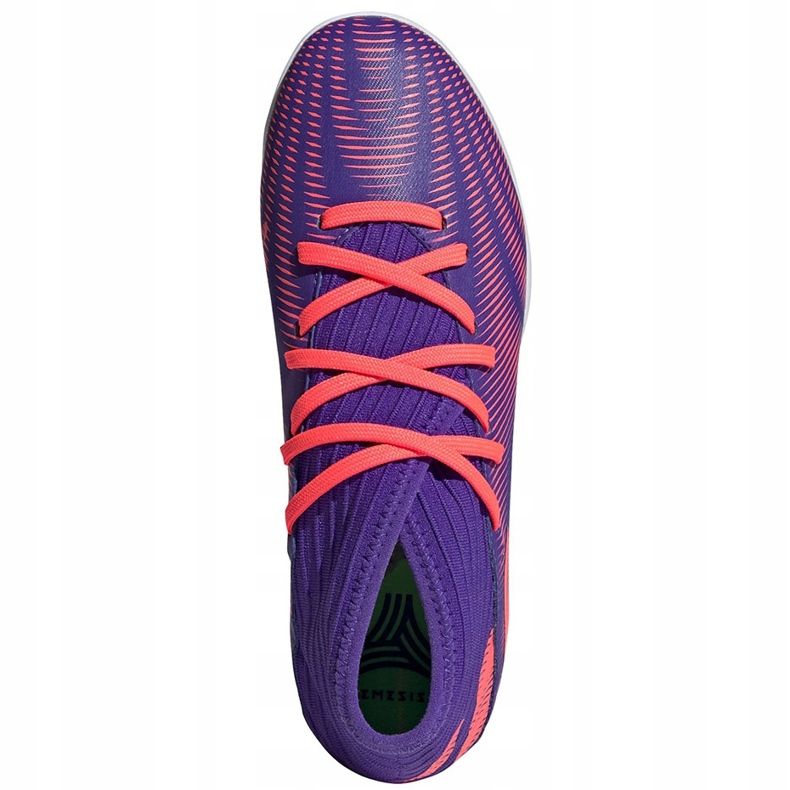 Scarpe da calcio Adidas Nemeziz.3 In Junior viola-rosa EH0582 blu navy 1