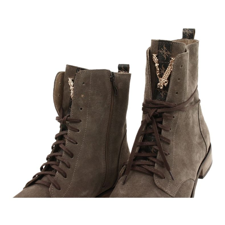 Stivali Donna Nicole Pelle Scamosciata Cappuccino 2593 032 marrone 3