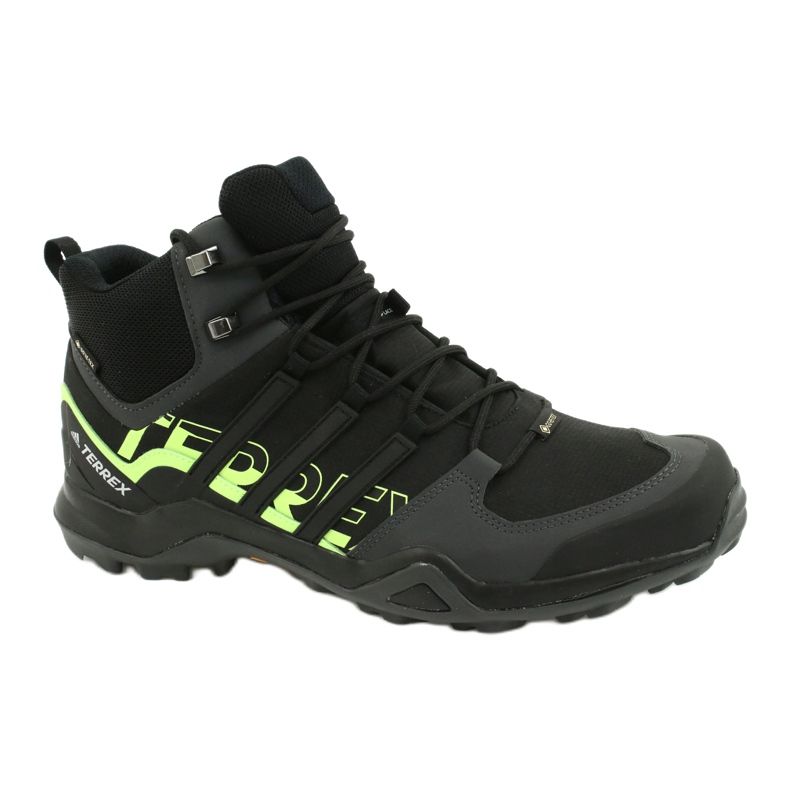 Adidas Terrex Swift R2 Mid Gtx scarpe uomo nere EH2281 nero grigio verde 2
