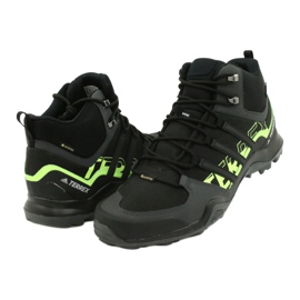 Adidas Terrex Swift R2 Mid Gtx scarpe uomo nere EH2281 nero grigio verde 3