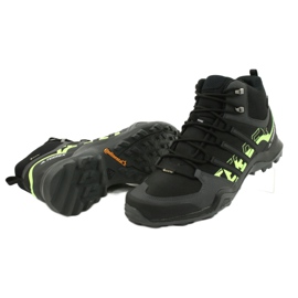 Adidas Terrex Swift R2 Mid Gtx scarpe uomo nere EH2281 nero grigio verde 4