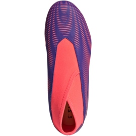 Scarpe da calcio Adidas Nemeziz.3 Ll Fg Junior viola-rosa EH0583 1