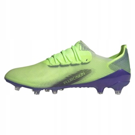 Scarpe da calcio Adidas X Ghosted.1 Ag M FY0958 blu, viola, verde verde 1