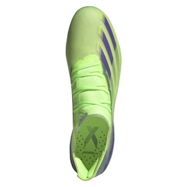 Scarpe da calcio Adidas X Ghosted.1 Ag M FY0958 blu, viola, verde verde 2
