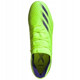 Scarpe da calcio Adidas X Ghosted.3 Sg M EG8176 multicolore verde 2