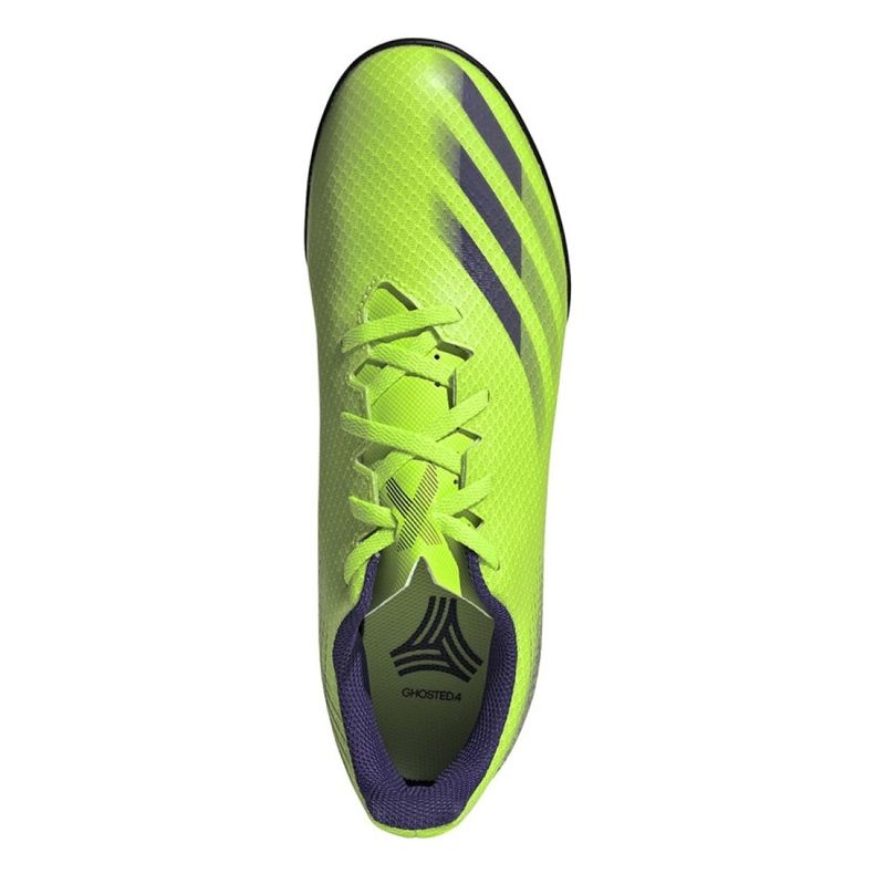 Scarpe da calcio Adidas X Ghosted.4 Tf M EG8238 multicolore verde 1