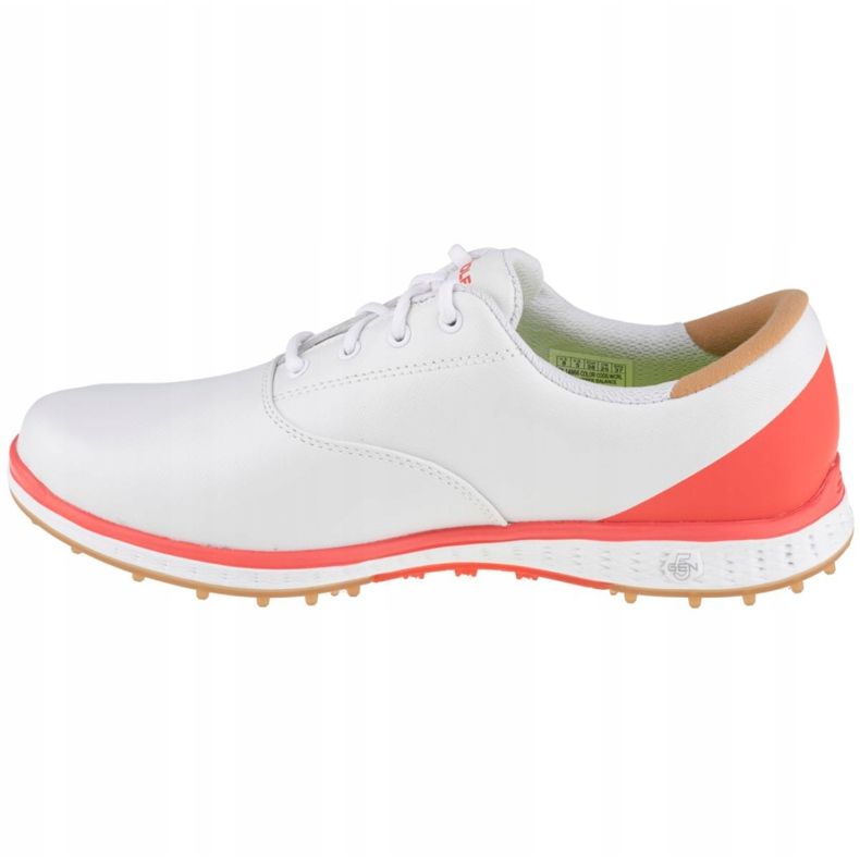 Scarpa Skechers Go Golf Elite 2 W 14866-WCRL bianca arancia 1
