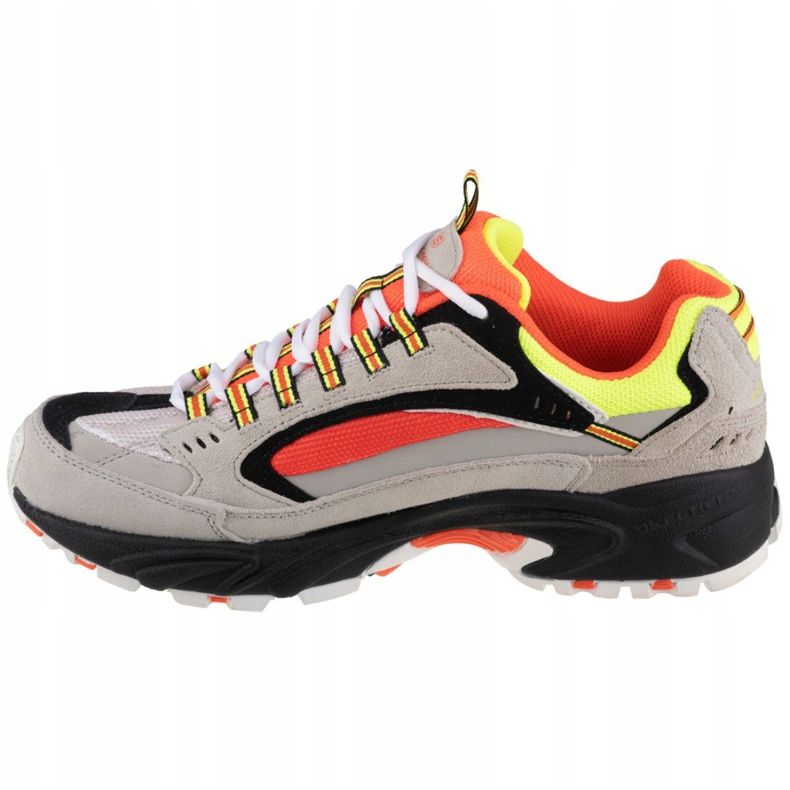 Skechers Stamina-Cutback M 51286-GYOR arancia grigio multicolore 1