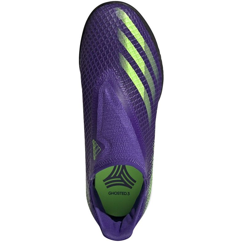 Scarpe da calcio Adidas X Ghosted.3 Ll Tf Junior viola EH2016 1